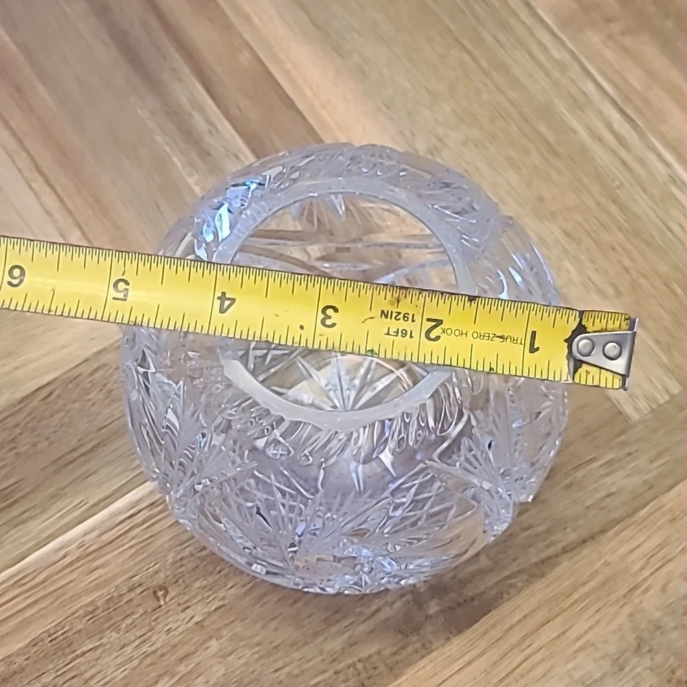 Crystal Rose Bowl 
